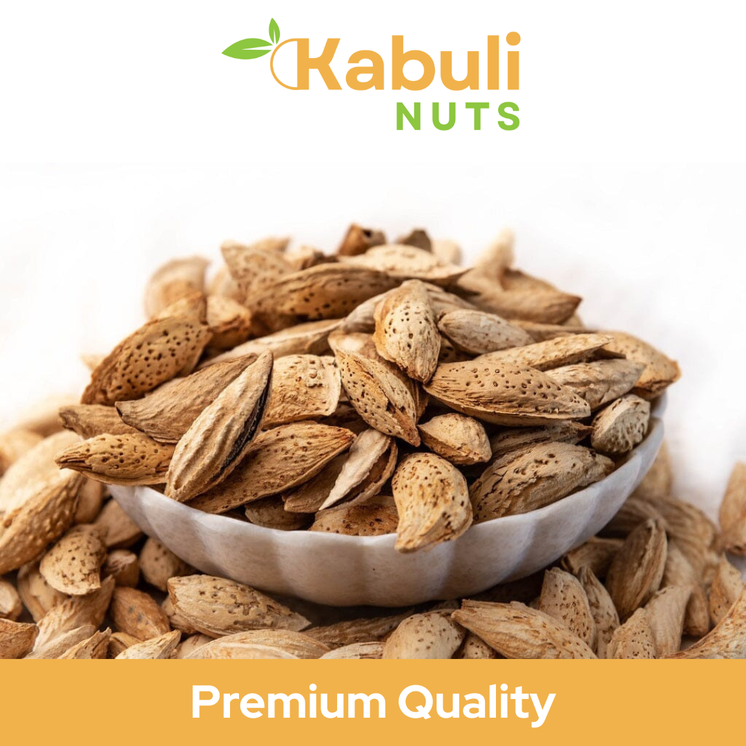 Premium Afghan Mamra Almonds with Shell – Kabuli Nuts