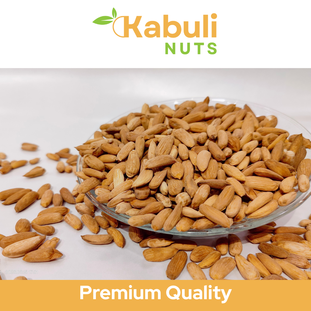 Premium Afghan White Mamra Almonds (Logari)
