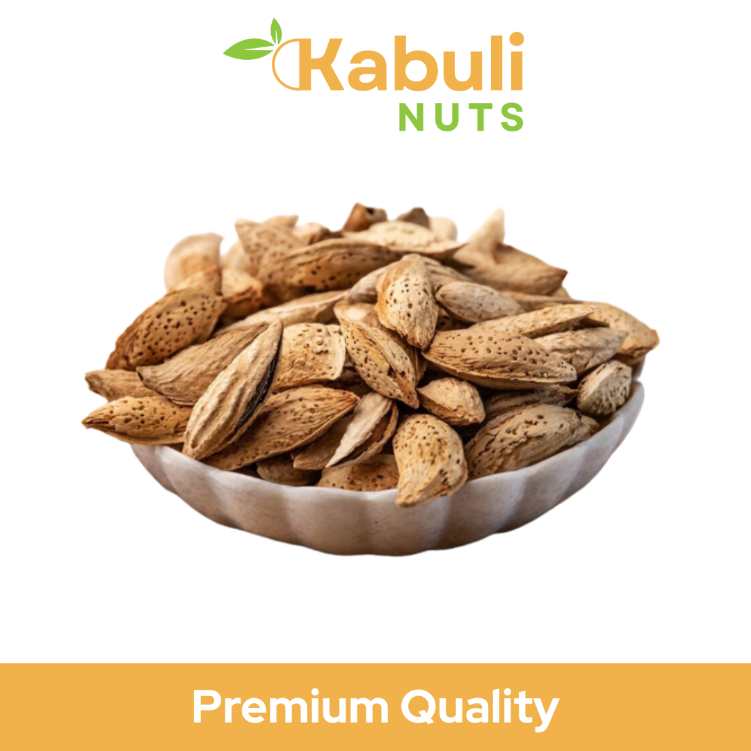Premium Afghan Mamra Almonds with Shell – Kabuli Nuts